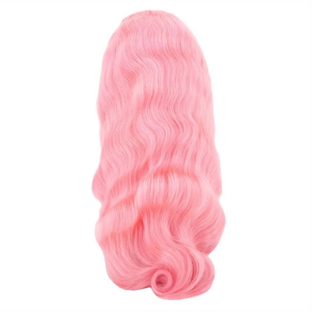 NEW Pink Blush Front Lace Wig 12”